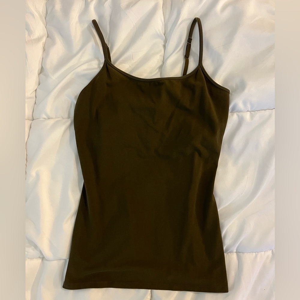 Express Best Loved Bra Cami Olive green